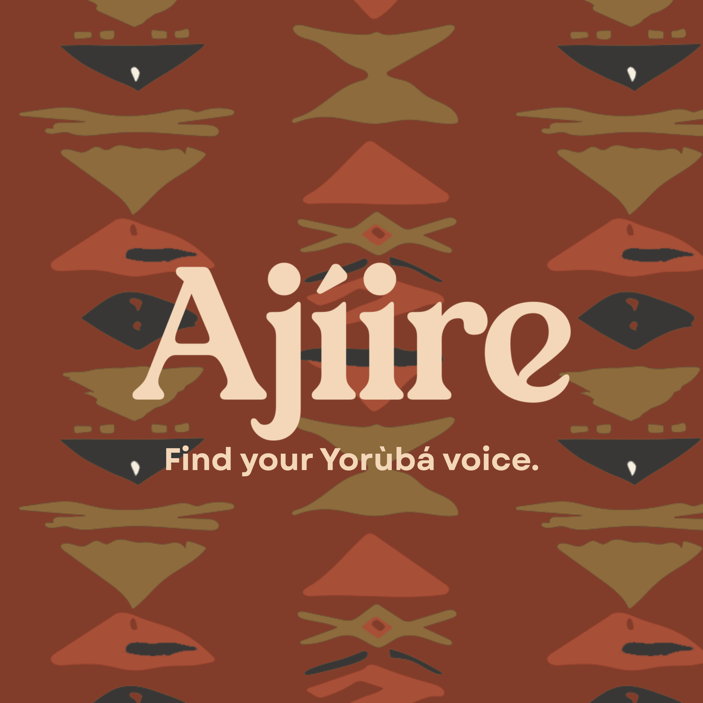 Audio Guide — Ajíire Volume 1